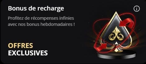Lex Casino bonus recharge