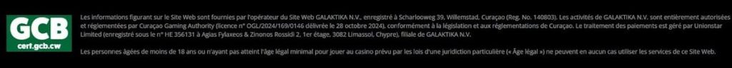 Lex Casino licence